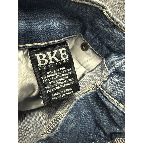 BKE Buckle Henry Jeans Mens 32x30 Light Blue Premium Straight Fit Denim - Picture 8 of 8